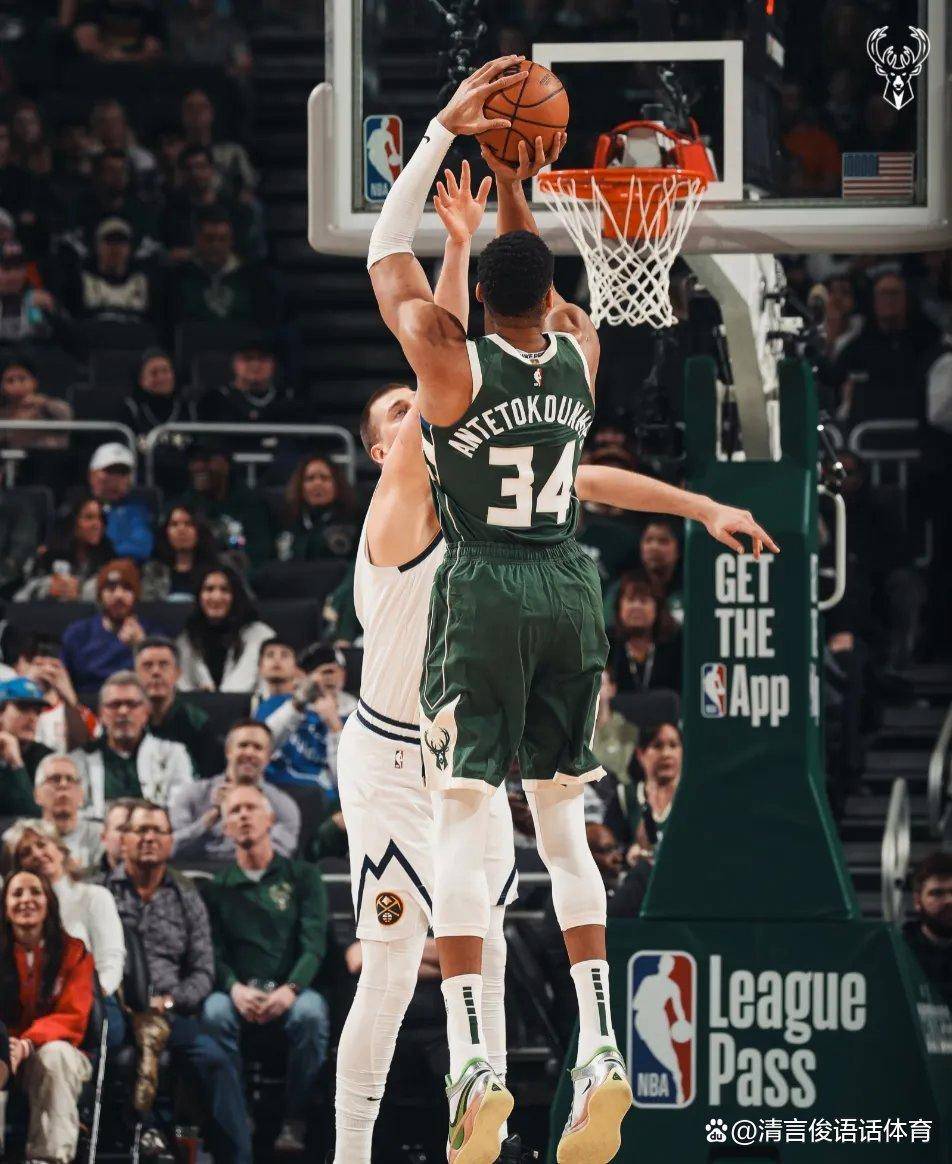 随机字母哥迎来二十赛季出色发挥，掘金观众热烈欢呼！的简单介绍